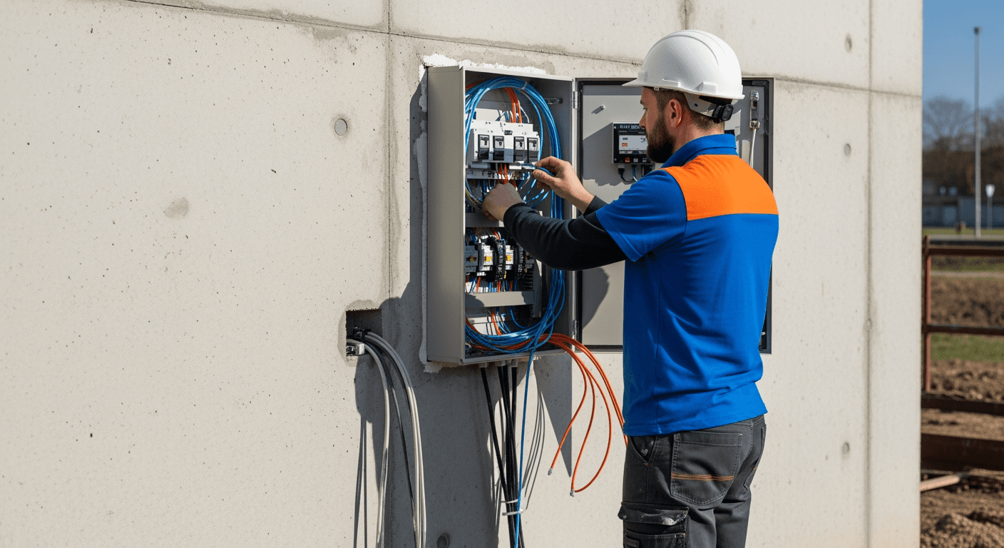 Illustration : Habilitation électrique dans le BTP : obligations, niveaux et impact sur votre assurance décennale