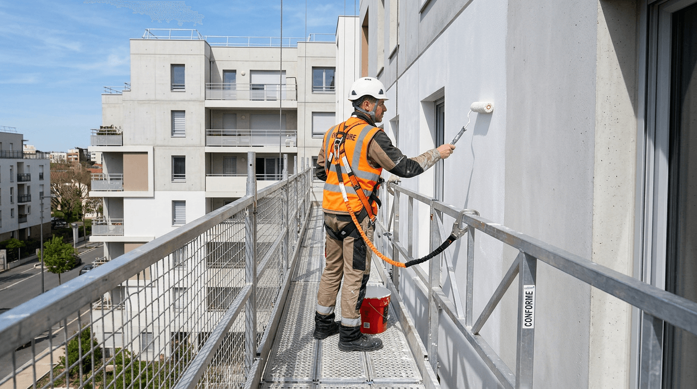 Décennale peintre : façade et imperméabilisation, ce qui est couvert